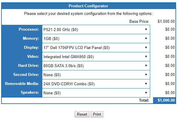 Click here the see the WebWorksheet for this example